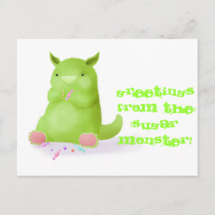 Sugar Monster Postcard