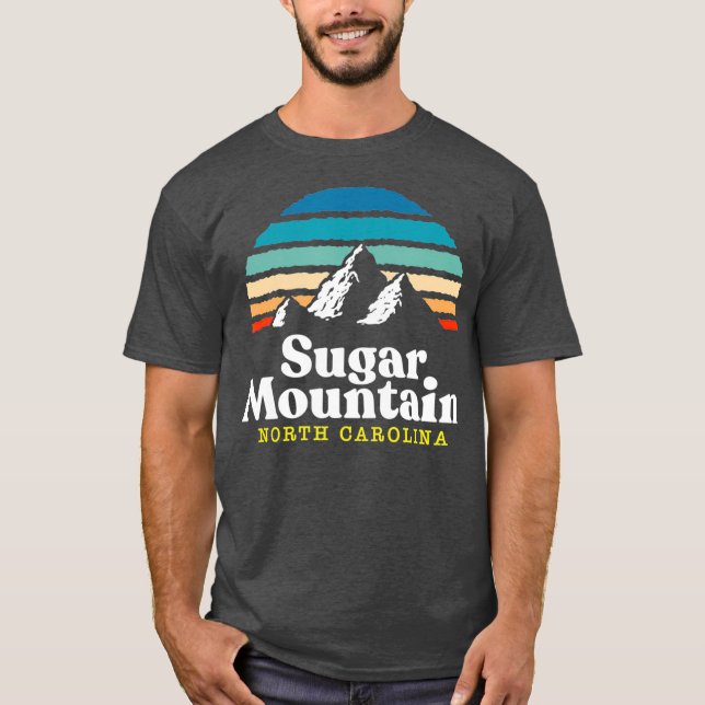 Sugar Mountain North Carolina   Ski Resort 1980s T-Shirt (Front)