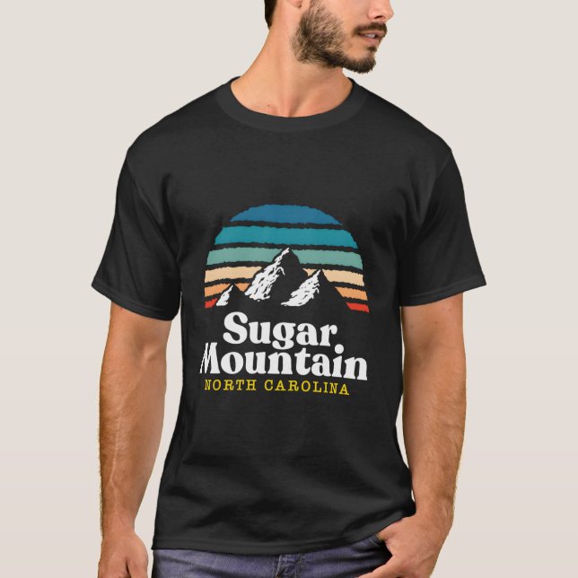 Sugar Mountain North Carolina Usa Ski Resort 1980S T-Shirt (Front)