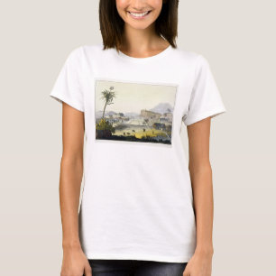 Sugar Plantation, Antilles (colour engraving) T-Shirt