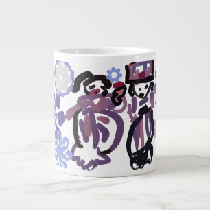 Sugar plum dance large coffee mug