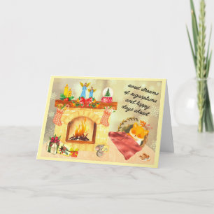 Sugar Plum Dreams Holiday Card