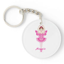Sugar Plum Fairy Acrylic Keychain