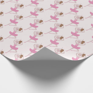 Sugar Plum Fairy Ballerina Nutcracker Ballet Wrapping Paper