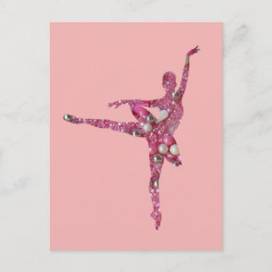 Sugar Plum Fairy Ballerina Postcard