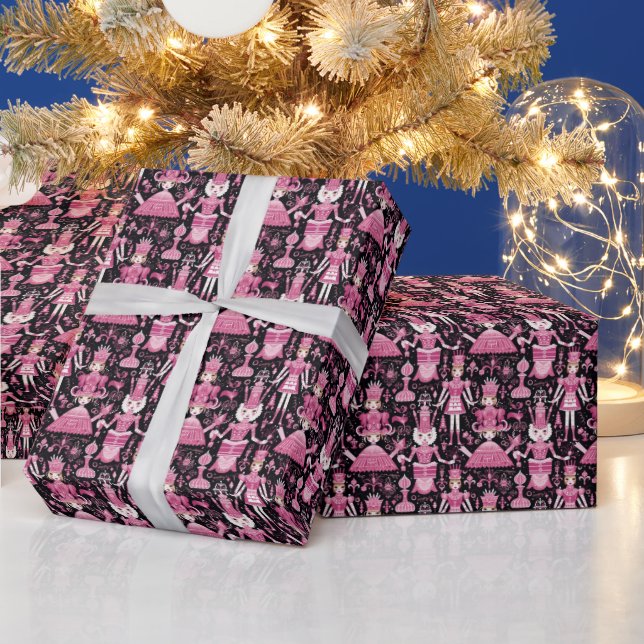  Sugar Plum Fairy, Enchanting Nutcracker Ballet Wrapping Paper (Holidays)