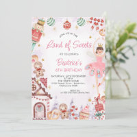 Sugar Plum Fairy Land of Sweets Birthday 