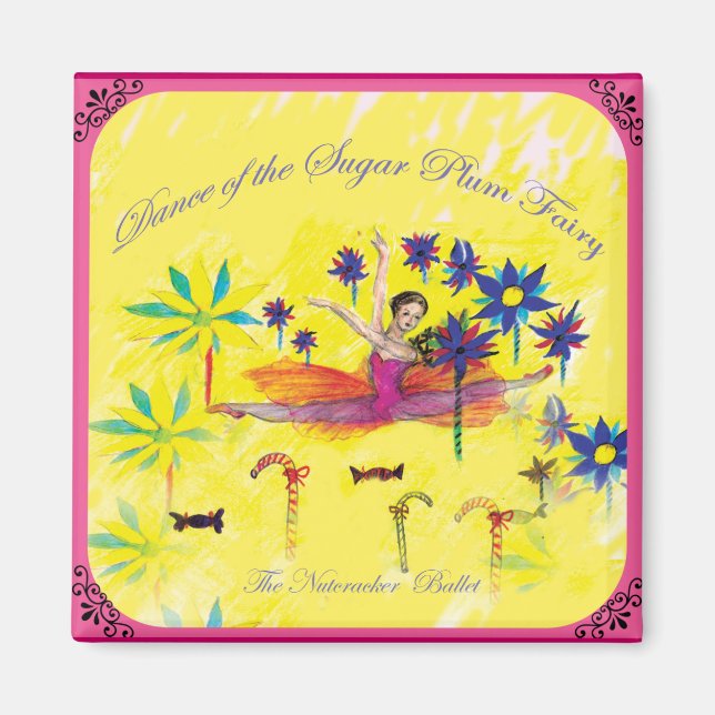 Sugar Plum Fairy Magnet (Front)