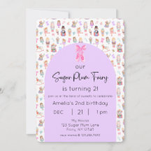 Sugar Plum Fairy Nutcracker Birthday Photo