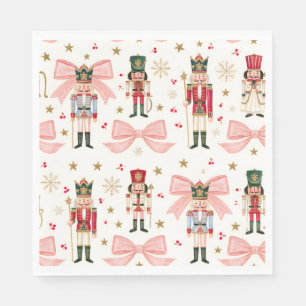 Sugar Plum Fairy Nutcracker Winter Baby Shower  Napkin