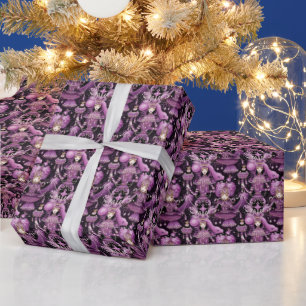  Sugar Plum Fairy, Purple Nutcracker Ballet  Wrapping Paper