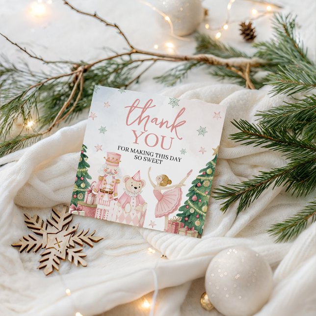 Sugar Plum Nutcracker Favor Tag (Creator Uploaded)