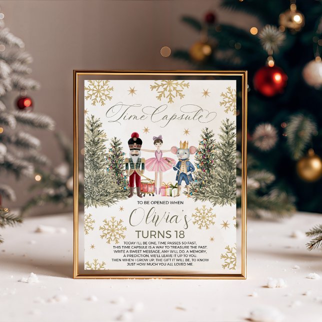 Sugar Plum Nutcracker Time Capsule Sign (Creator Uploaded)