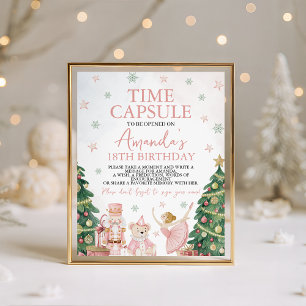 Sugar Plum Nutcracker Time Capsule Sign