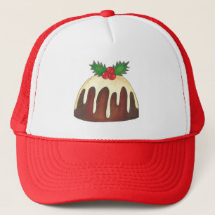 Sugar Plum Pudding Christmas Xmas Holiday Hat