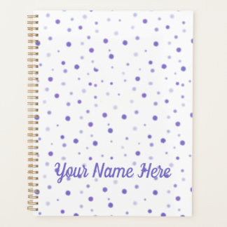 Sugar Plum White Planner