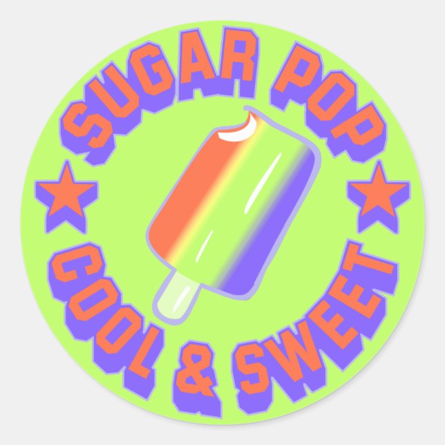 Sugar Pop Stickers (Front)