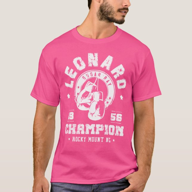 Sugar Ray Leonard Champion T-Shirt (Front)