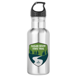Sugar River State Trail Wisconsin 532 Ml Water Bottle