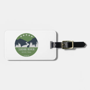 Sugar River State Trail Wisconsin Luggage Tag