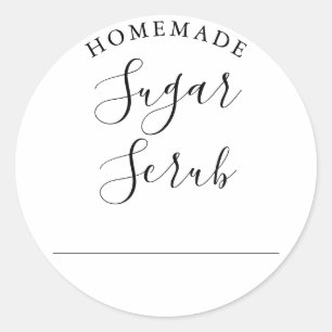 Sugar Scrub Label