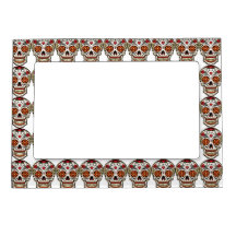 Sugar Skull 5x7 Magnetic Frame