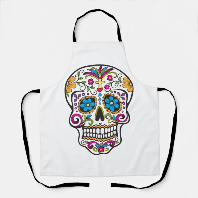 Sugar Skull Apron (Front)