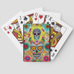Sugar Skull Art -  Art of Remembrance Playing Cards