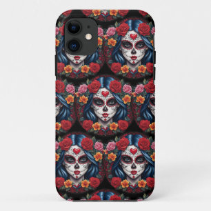 Sugar Skull Art - Artistic Afterlife Case-Mate iPhone Case