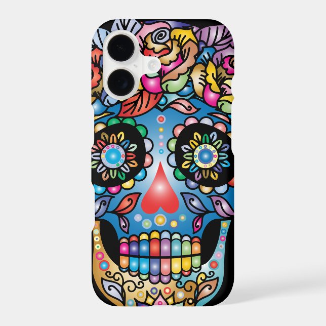 Sugar Skull Art, Day of the Dead (Back)