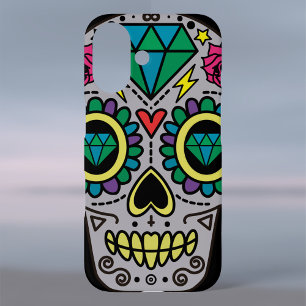 Sugar Skull Art, Day of the Dead Case-Mate iPhone 16 Case