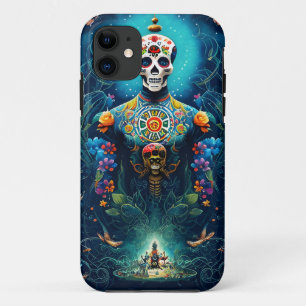 Sugar Skull Art - Discover the Beauty Case-Mate iPhone Case