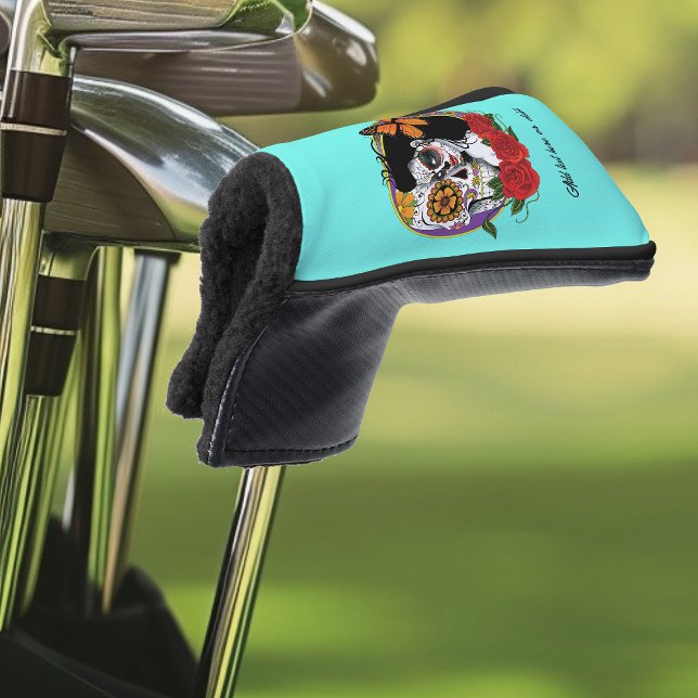 Sugar Skull Art Nouveau Golf Head Cover (Creator Uploaded)