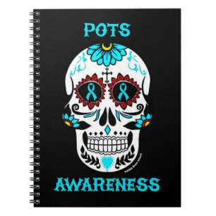 Sugar Skull/Awareness...POTS Notebook