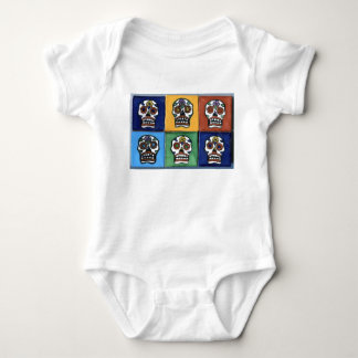 Sugar Skull Baby Bodysuit