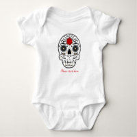 Sugar Skull Baby Personalised Custom One piece