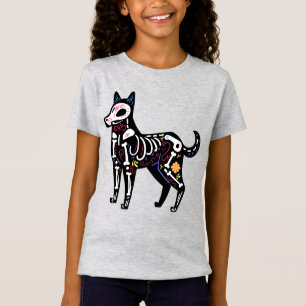 Sugar Skull Calavera Dog II T-Shirt