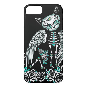 Sugar Skull Cat Case-Mate iPhone Case