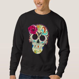 Sugar Skull Day Of The Dead Dia De Los Muertos Sweatshirt