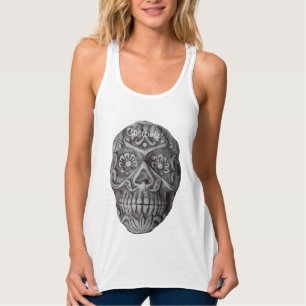 Sugar Skull Day of the Dead Thunder_Cove Tank Top