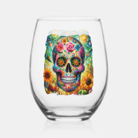 Sugar Skull Dia De Los Muertos Day of the Dead