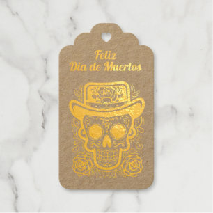 Sugar Skull  💀 Día de Muertos Gift Tags