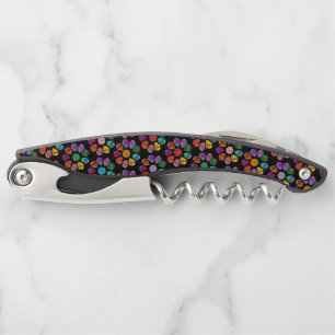 Sugar Skull Flowers Corkscrew