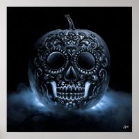 Sugar Skull Fog Pumpkin