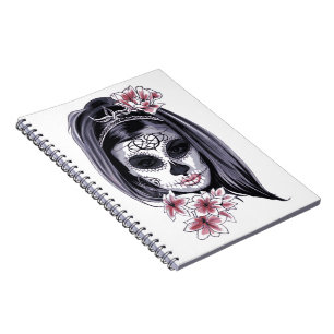 Sugar Skull Girl Notebook