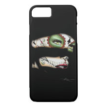 Sugar Skull Girl Phone Case (Most Options)