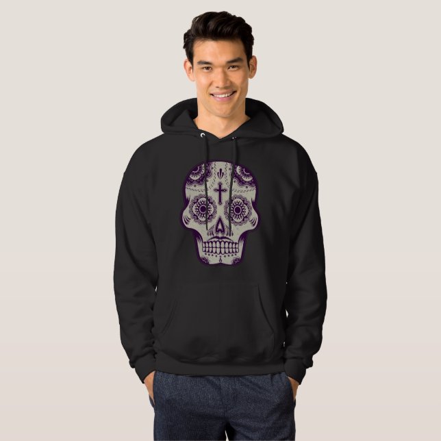 Sugar skull hoodie (Front Full)