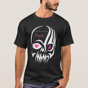 Sugar Skull In October We Wear Pink Breast Cancer T-Shirt