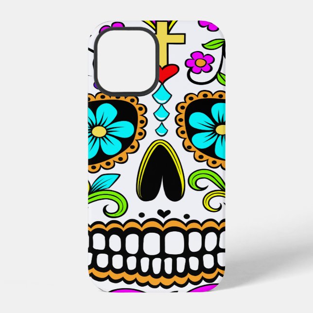 Sugar Skull iPhone case (Back)
