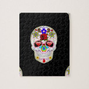 sugar skull jigsaw puzzle